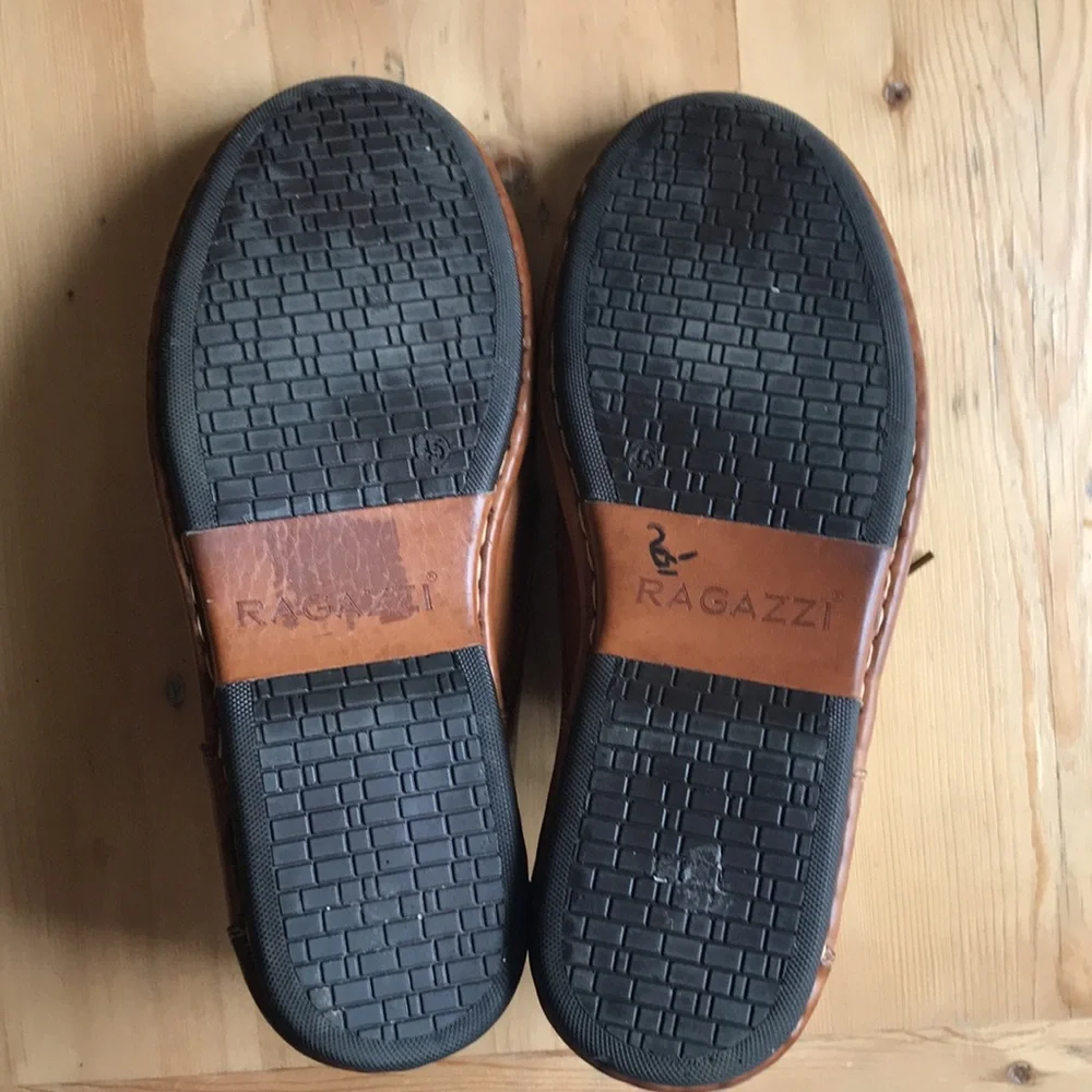 Ragazzi 45 brown lace up loafer